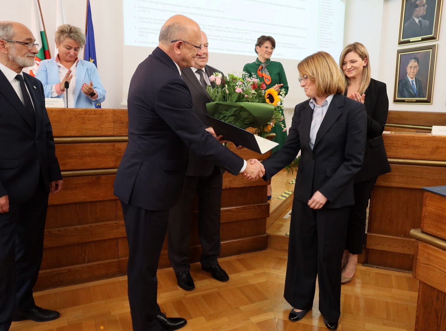 Nagrody miasta Lublin dla sportowców.