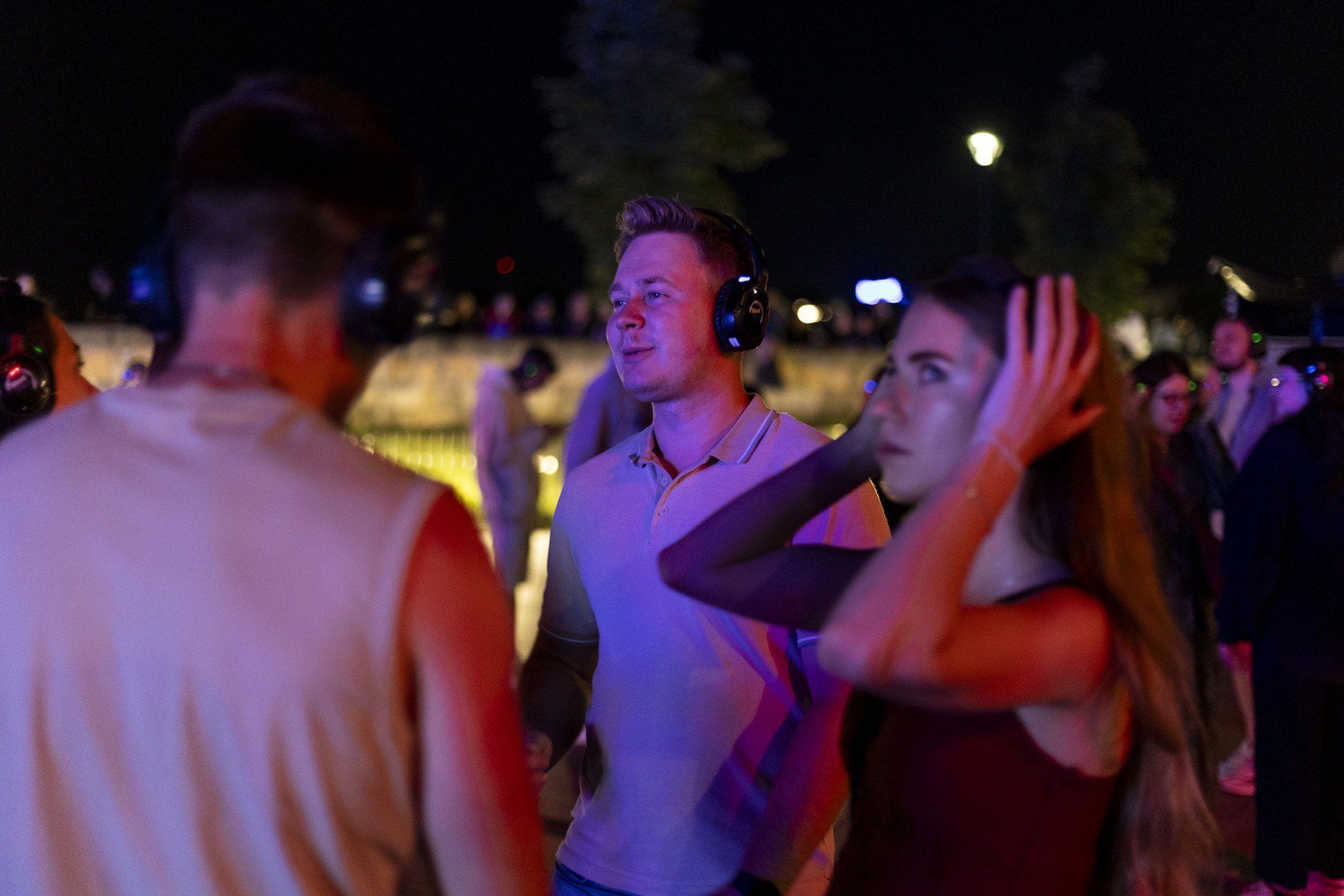 Wieczorne Silent Disco na Placu Armii Napoleona