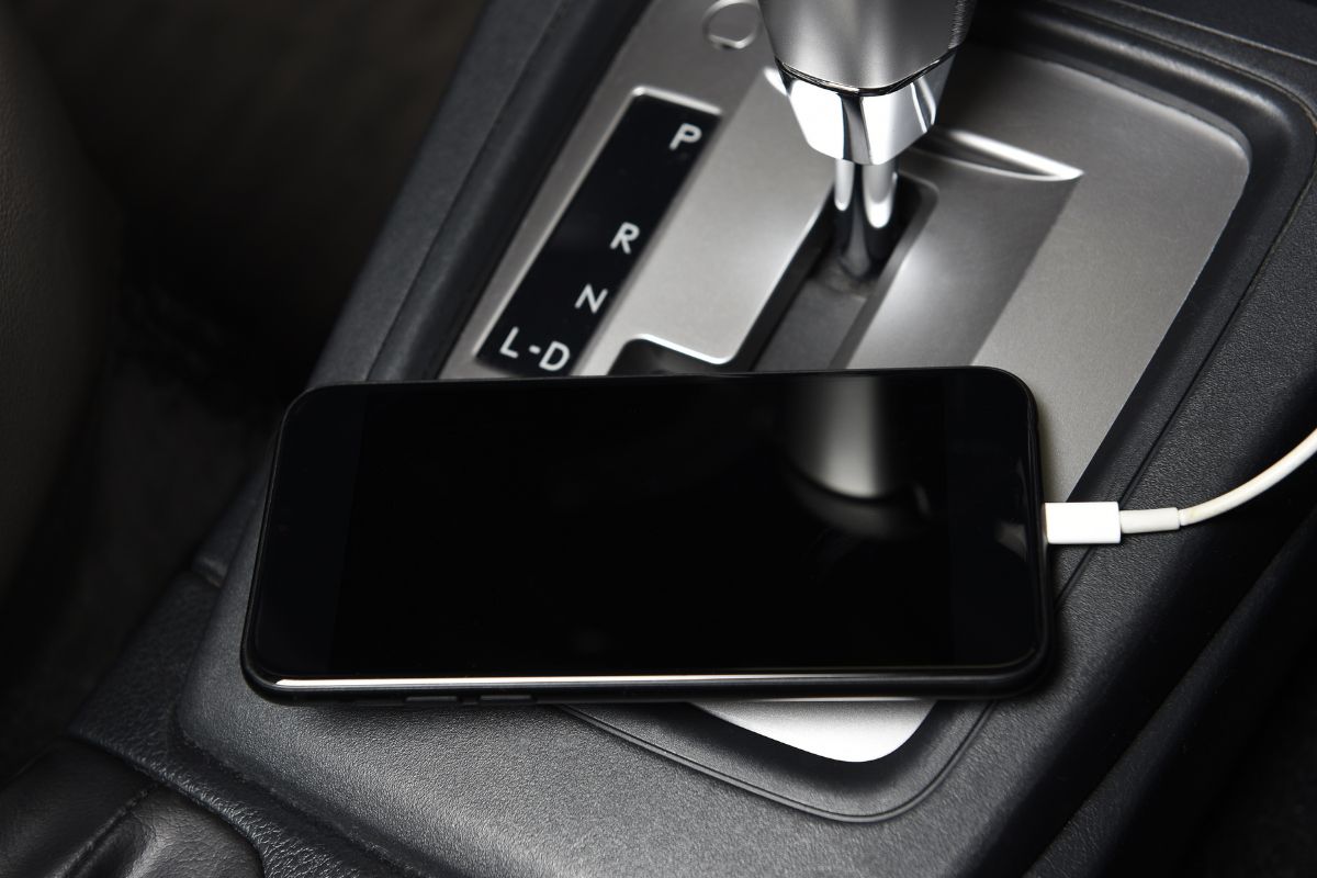 A good option is charging in the car.