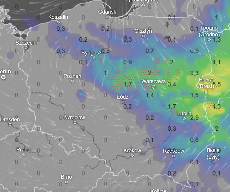 Do Polski dotarły deszcz i burze