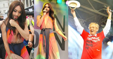 Conchita i McKellenn na Paradzie Równości (ZDJĘCIA)