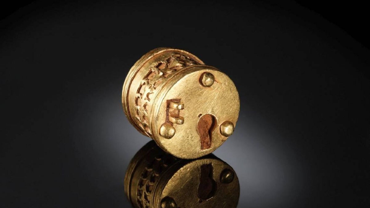 Maleńka kłódka liczy nawet 1600 lat