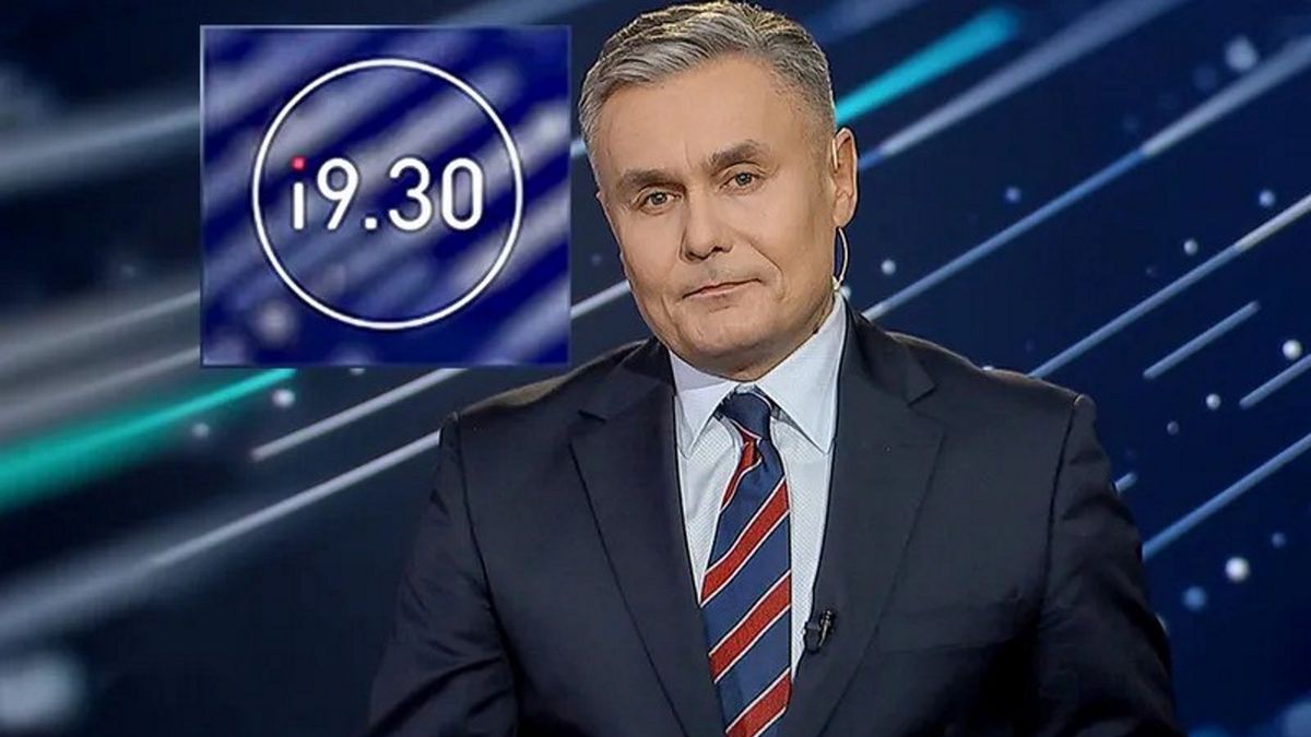 Marek Czyż jest jednym z prezenterów "19:30", który zapowiadał reportaże Agnieszki Zelek