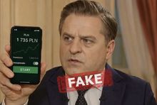 Uwaga na fałszywy materiał