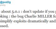 Fani jailbreaku, rączki z dala od iOS 5.0.1
