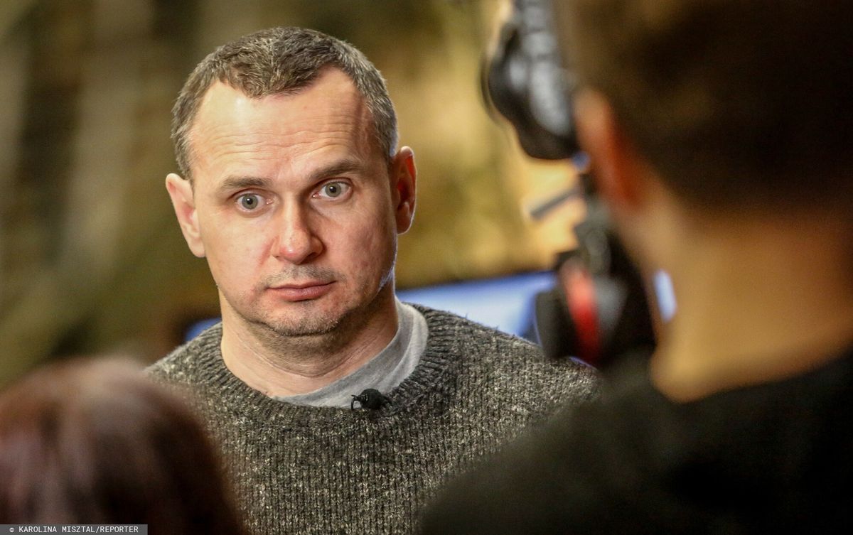 Ołeh Sencow został skazany przez rosyjski sąd w sierpniu 2015 roku na 20 lat kolonii karnej 