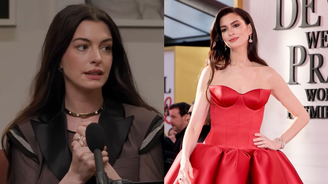 Anne Hathaway była prawie ślepa