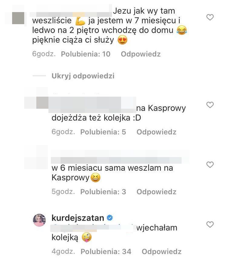 Barbara Kurdej-Szatan podróżuje po górach w zaawansowanej ciąży