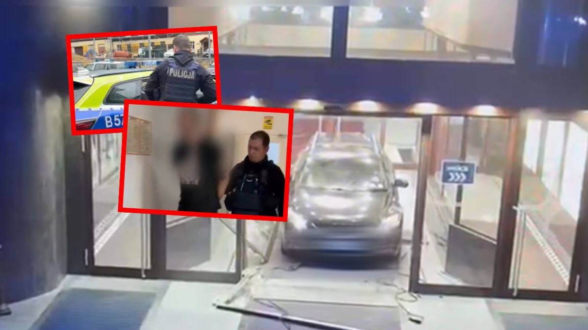 Obywatel Anglii wjechał samochodem do hotelu