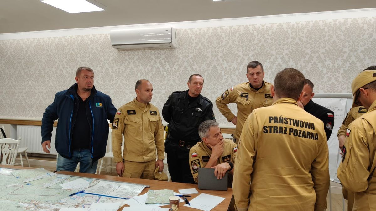 Gminne Centrum Zarządzania Kryzysowego zdecydowało o ewakuacji