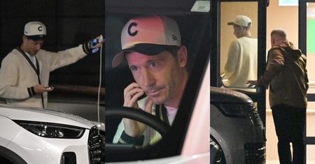 Robert Lewandowski porusza się po stolicy chińskim SUV-em. Ochroniarz nie odstępował go na krok (ZDJĘCIA)