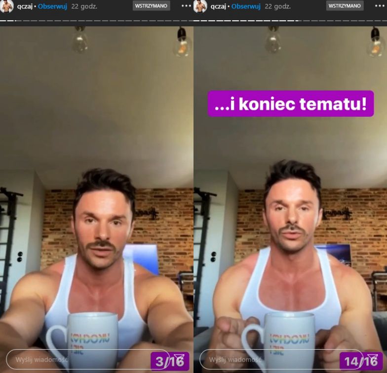Daniel Kuczaj komentuje incydent z flagami na pomnikach