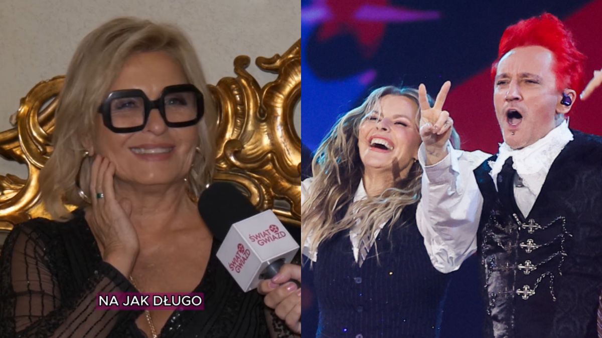 Ewa Kasprzyk śmieszkuje z powrotu Mandaryny do Michała