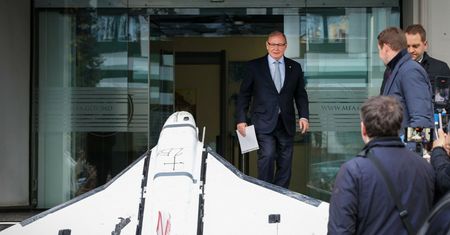 Tak Mołdawianie zaskoczyli ambasadora Rosji przed siedzibą MSZ
