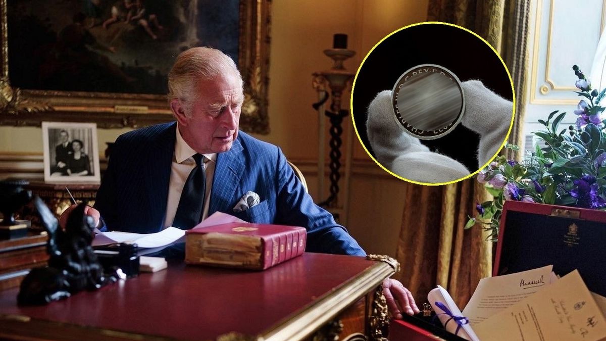 Zaprezentowano pierwszą monetę z wizerunkiem króla Karola III