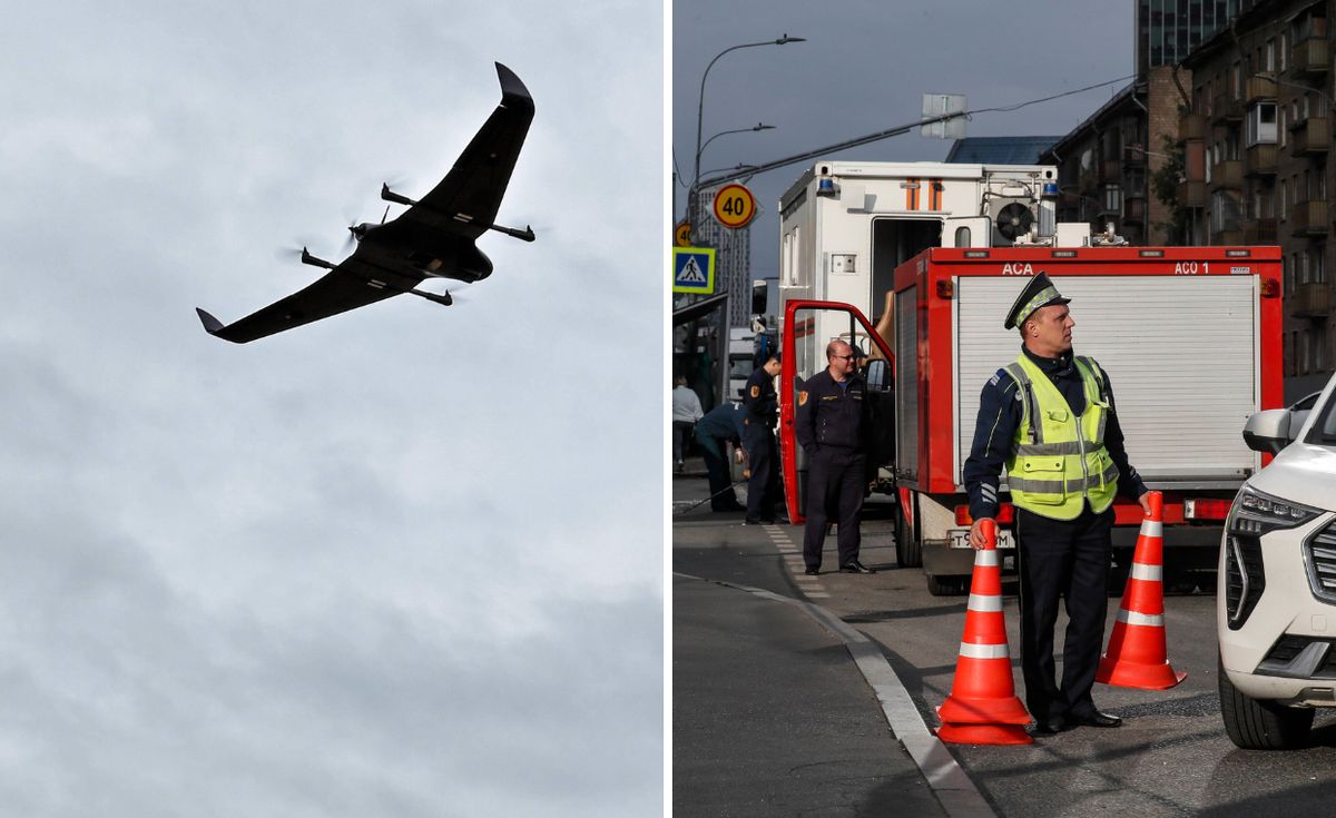 Rosja. Władze reżimu twierdzą, że udaremniono ataki ukraińskich dronów w Moskwie i obwodzie briańskim