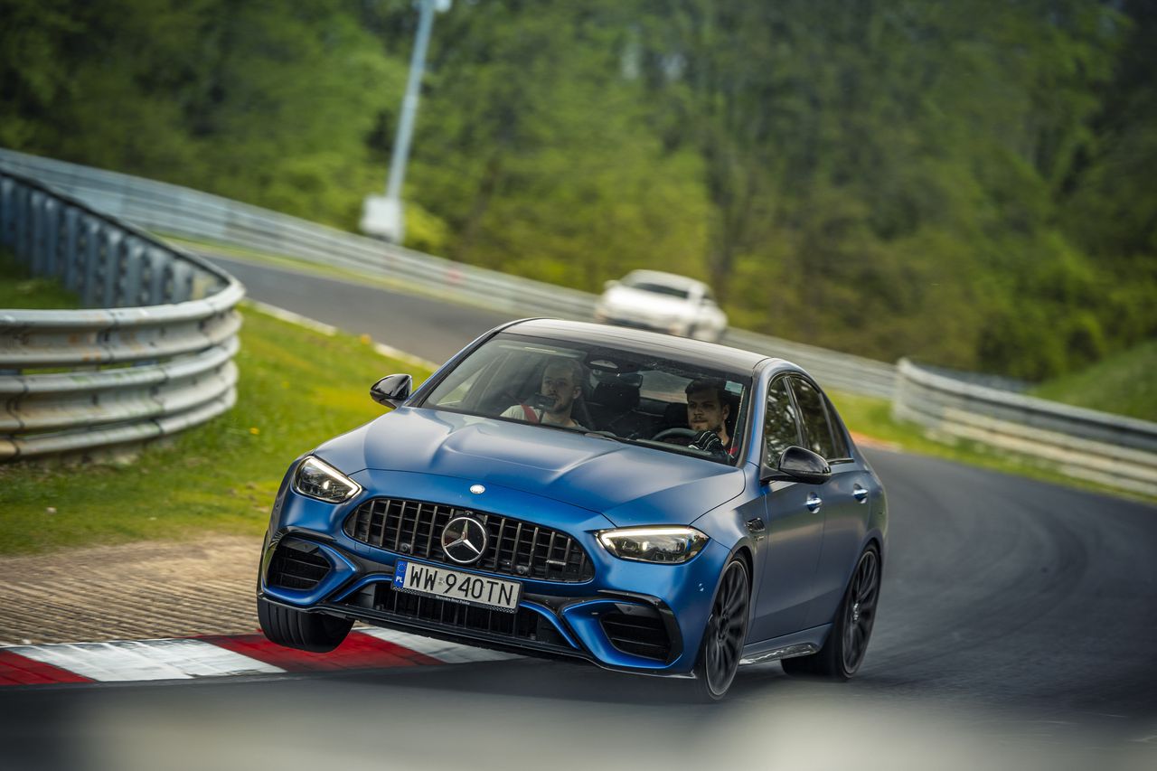 Mercedes-AMG C63 S E-Performance na Nürburgringu