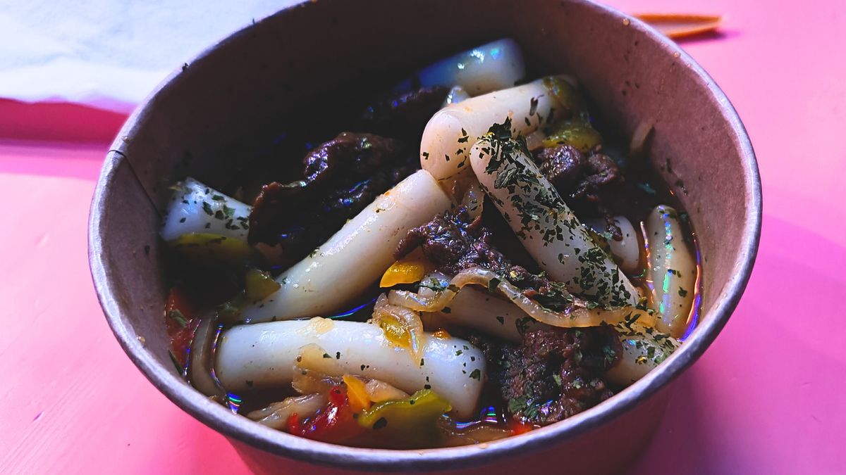 Tteokbokki - koreańskie kopytka 