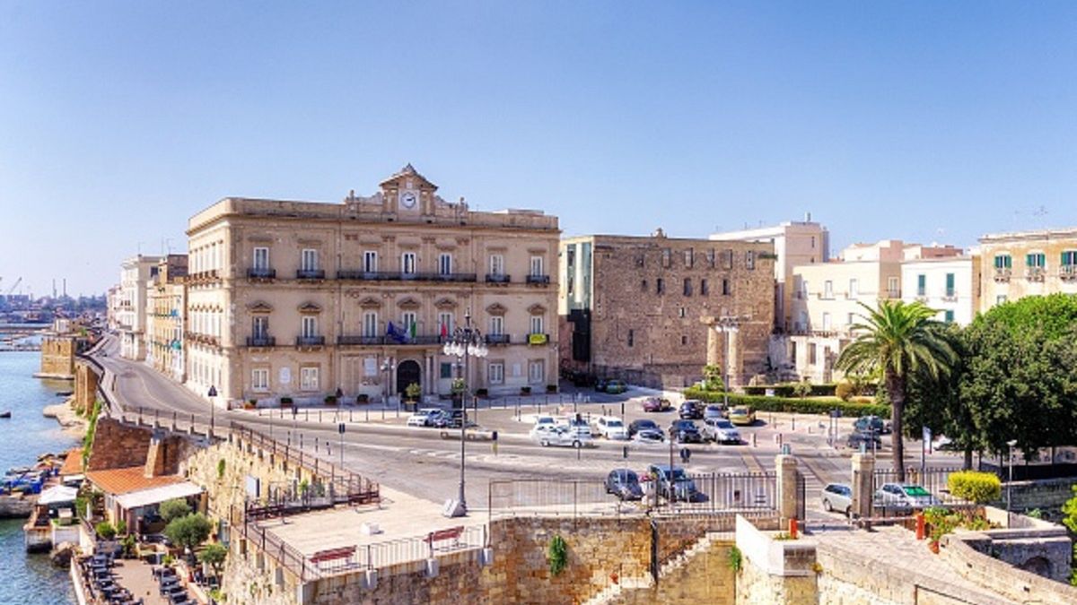 Włoskie miasto Tarent