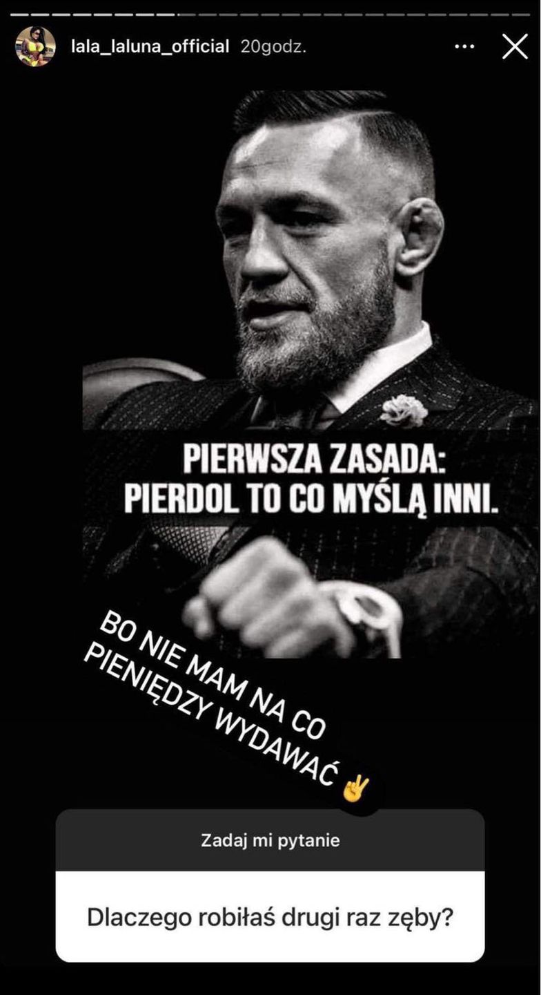 Laluna Unique zrobiła nowe zęby
