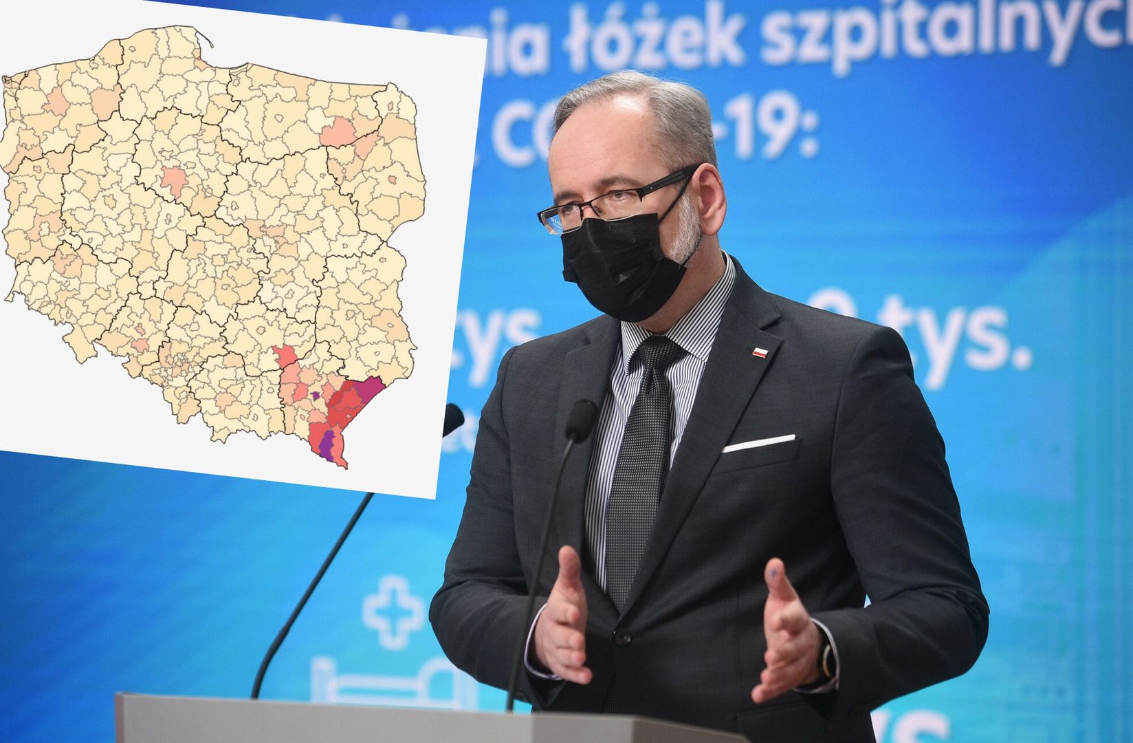 Szczepienia na Covid-19. Nowy rządowy serwis ma pomóc w znalezieniu wolnego terminu.