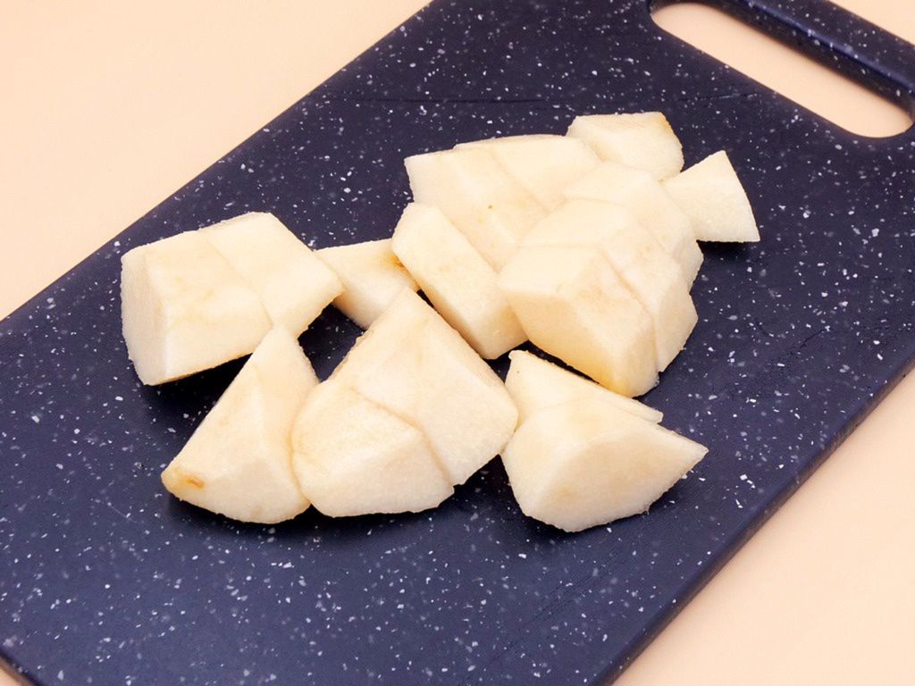 Zupa krem z białej fasoli i gruszki przepis