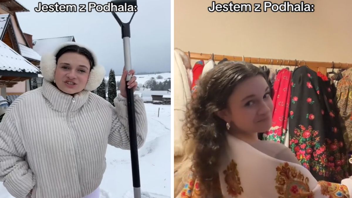 Tiktokerka opowiedziała o życiu na Podhalu