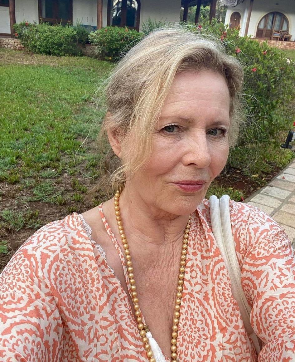 Grażyna Szapołowska na Zanzibarze