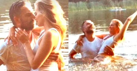 Miss i Mister MOKREGO PODKOSZULKA Kaczorowska i Rogacewicz OBŚCISKUJĄ SIĘ w jeziorze (ZDJĘCIA)