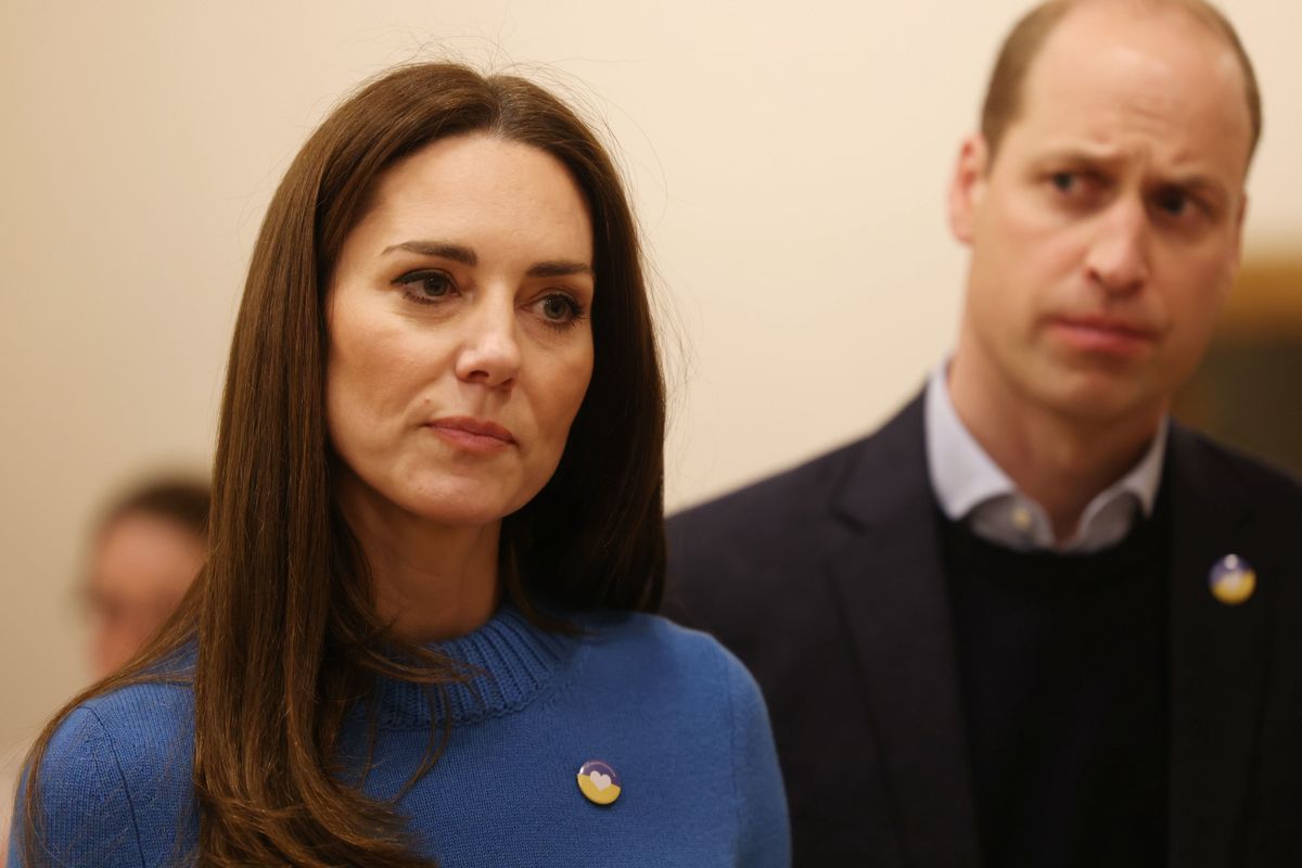 Księżna Kate i książę William w Ukraińskim Centrum Kultury w Londynie 