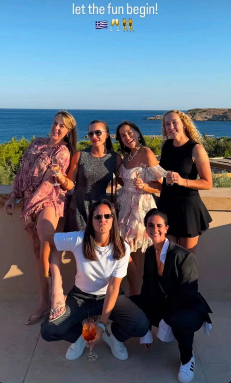 Daria Kasatkina i Natalia Zabijako w dniu ślubu