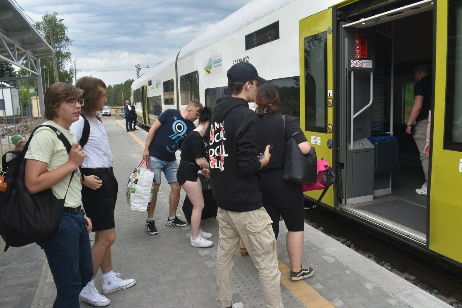 Pociąg z Zielonej Góry do Gubina