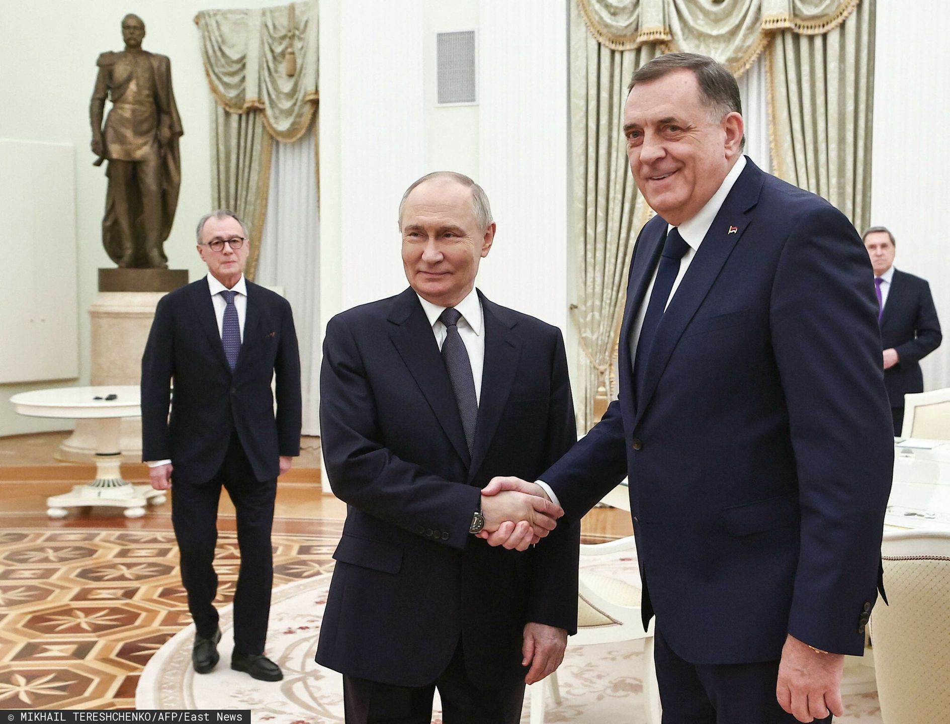 Władimir Putin i Milorad Dodik