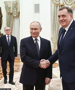 Lider bośniackich Serbów spotkał się z Putinem. Jest poszukiwany listem gończym