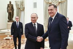 Lider bośniackich Serbów spotkał się z Putinem. Jest poszukiwany listem gończym