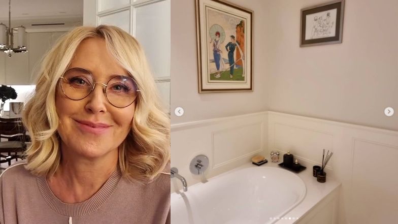 Agata Młynarska chwali się mieszkaniem 