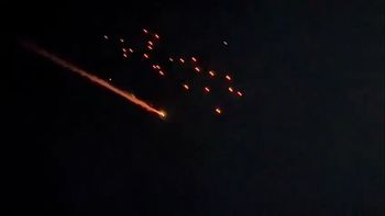 "Deszcz meteorytów" nad Izraelem. Iran znów użył potężnej broni
