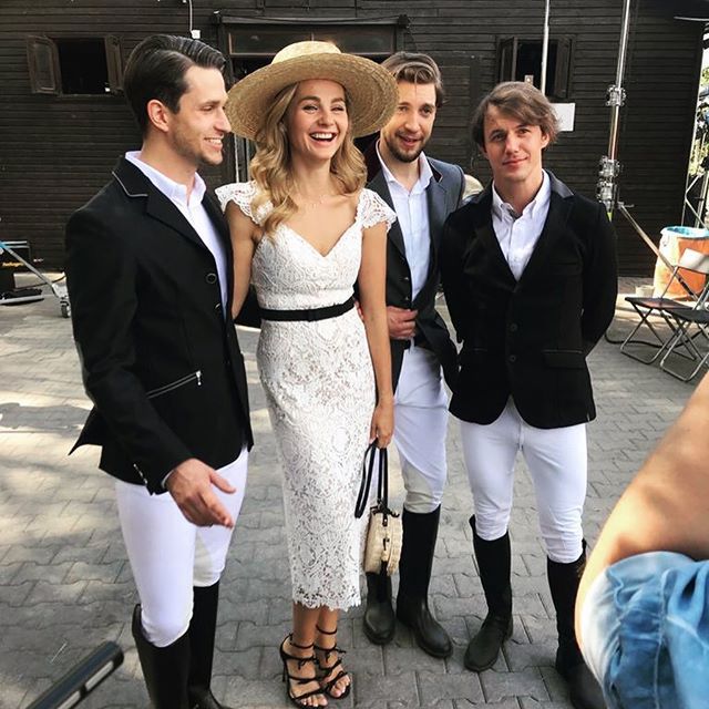 Małgorzata Socha na planie &quot;Jak poślubić milionera?&quot;