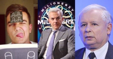Tak wyglądał pierwszy odcinek "Milionerów": Żarty z Kaczyńskiego i pytania o Abstrachujów...