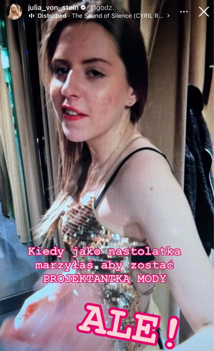 Tak kiedyś wyglądała Julia von Stein