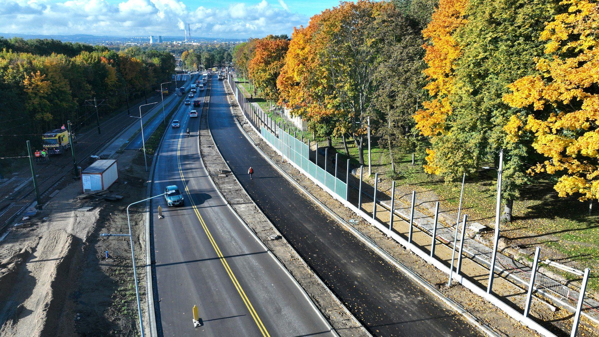 Trwa montaż ekranów akustycznych