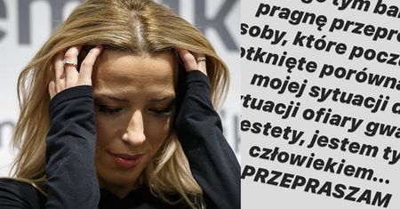 Ewa Chodakowska przeprasza za porównanie krytyki barteru do "afery na skalę GWAŁTU": "Jestem tylko człowiekiem..."