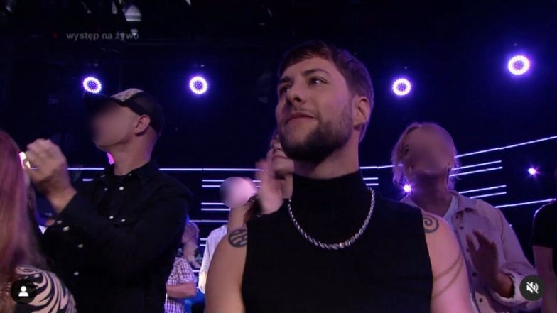 Michał Szczygieł ogląda występ Poli Gonciarz na widowni "TTBZ"