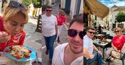 Zrelaksowani Martyniukowie relacjonują przechadzkę po Marbelli: śpiew Zenka, kontuzjowana Danusia i lokalne pyszności (ZDJĘCIA)