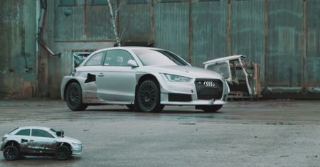 Pojedynek mistrzów w Audi S1 EKS RX quattro