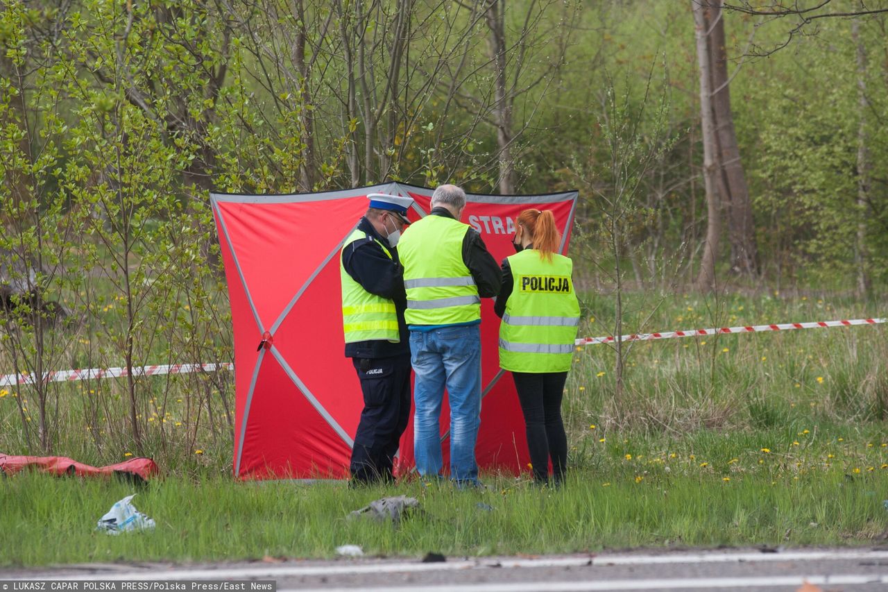 Mikołów. Potrącił pieszą na pasach i uciekł. Kobieta nie żyje