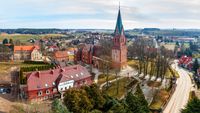 Planowane centrum logistyczne Lidla ma powstać w odległości około trzech kilometrów od centrum Gietrzwałdu i stojącego tam słynnego sanktuarium