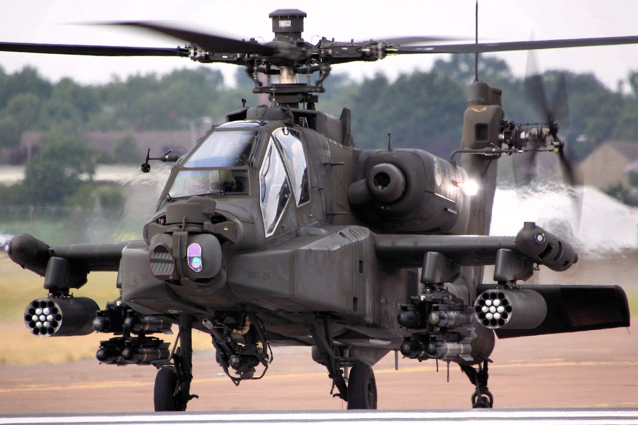 AH-64E Guardian helicopter