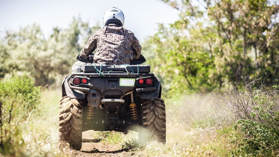 Back view of quad bike  zipping along a country road.Panchenko Dmytro"off road", "quad bike", 4wd, 4x4, adventure, all, atv, back, behind, bike, bumper, country, cross, dirt, dirty, drive, driver, driving, dust, duty, extreme, four, four-wheeler, gear, heavy, motorsports, mud, mudding, nobody, off, offroad, outdoor, pilots, pit, quad, quadricycle, race, racing, rider, road, rough, speed, splashes, sport, terrain, vehicle, wheeler, wheels, "off road", "quad bike", 4wd, 4x4, adventure, all, atv, back, behind, bike, bumper, country, cross, dirt, dirty, drive, driver, driving, dust, duty, extreme, four, four-wheeler, gear, heavy, motorsports, mud, mudding, nobody, off, offroad, outdoor, pilots, pit, quad, quadricycle, race, racing, rider, road, rough, speed, splashes, sport, terrain, vehicle, wheeler, wheels