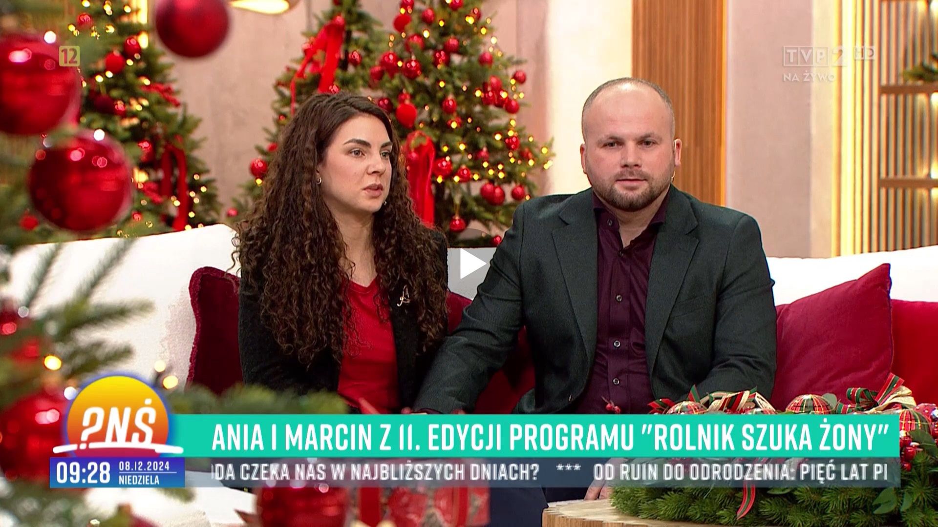 Marcin i Ania z "Rolnika" w "Pytaniu na śniadanie"